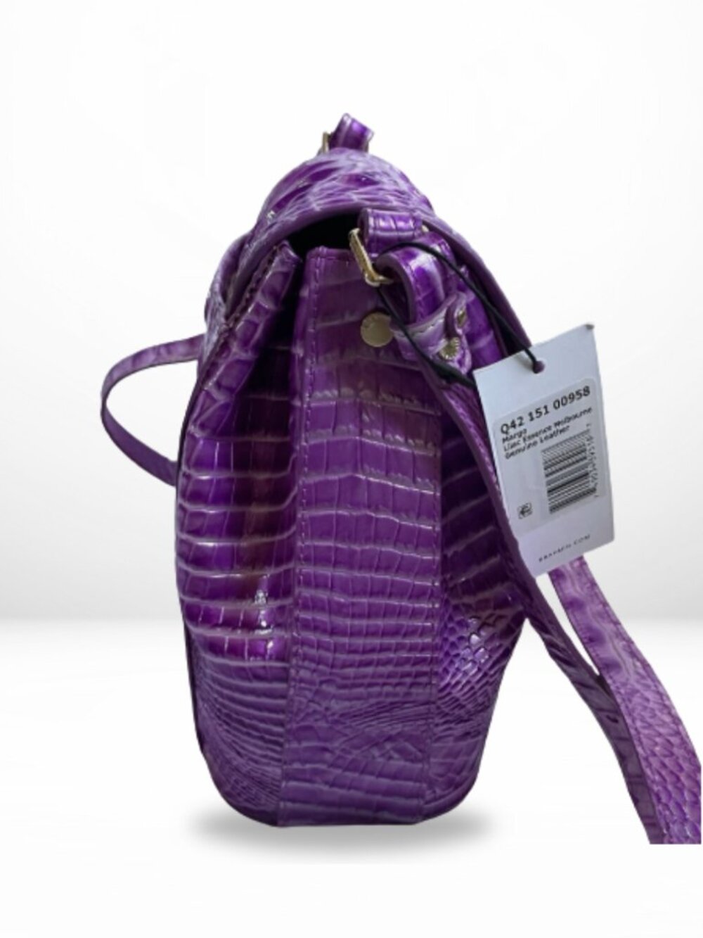Brahmin Margo Crossbody in Lilac Essence Melbourne — New With Tags - Picture 5 of 10